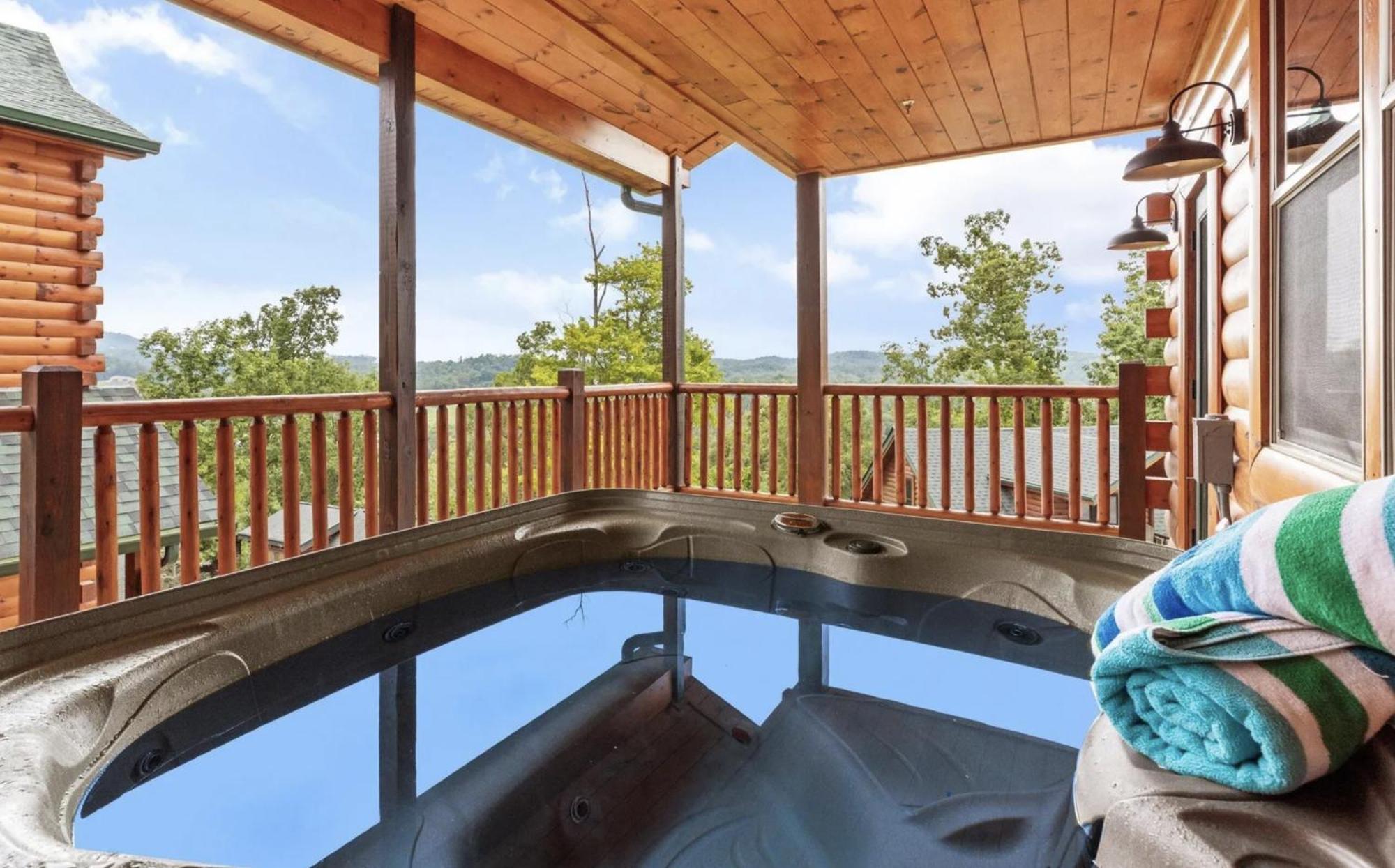 New Luxury Cabin With Indoor Pool, Hot Tub, & Theater Pigeon Forge Exterior foto